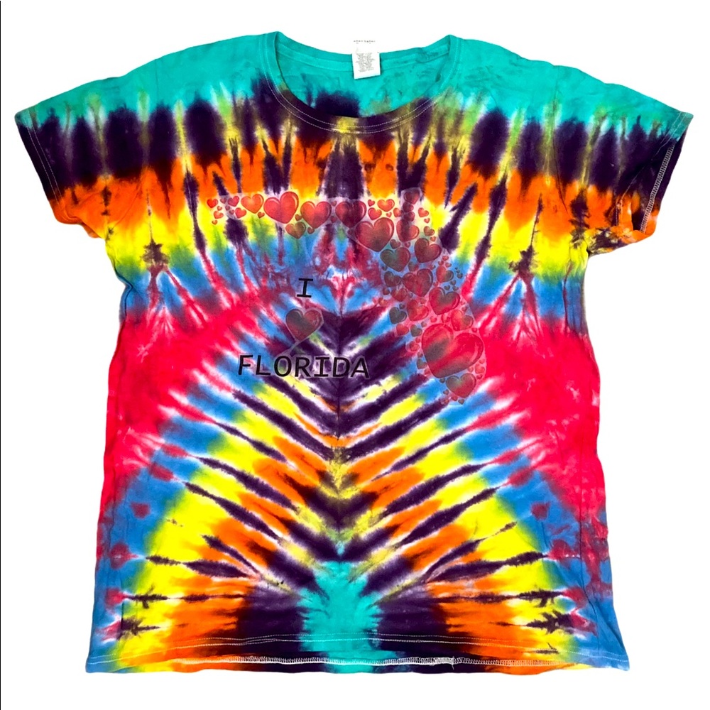 I ❤️ Florida tie dye